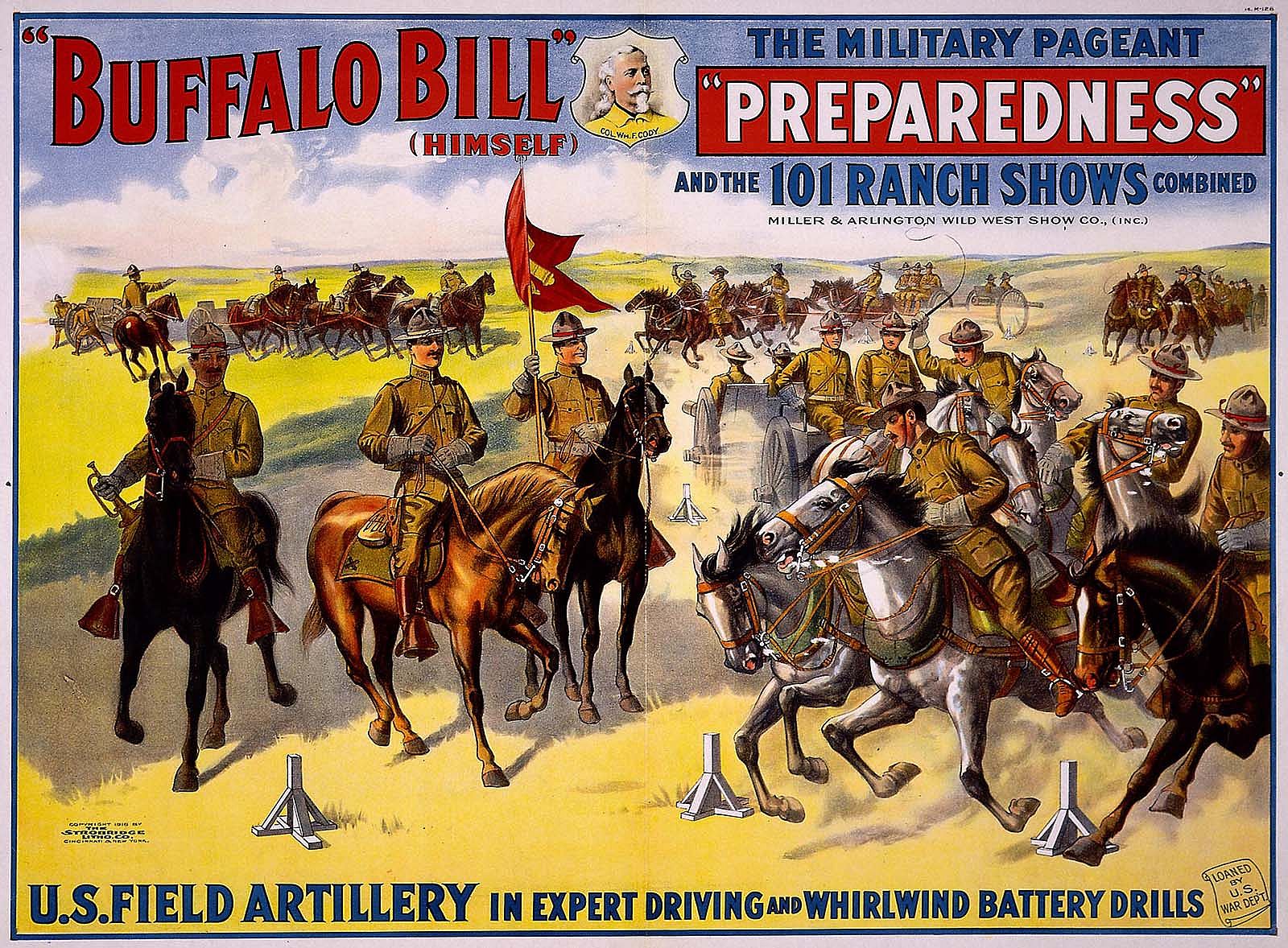 Poster, Military Pageant "Preparedness," 1916. 1.69.2035
