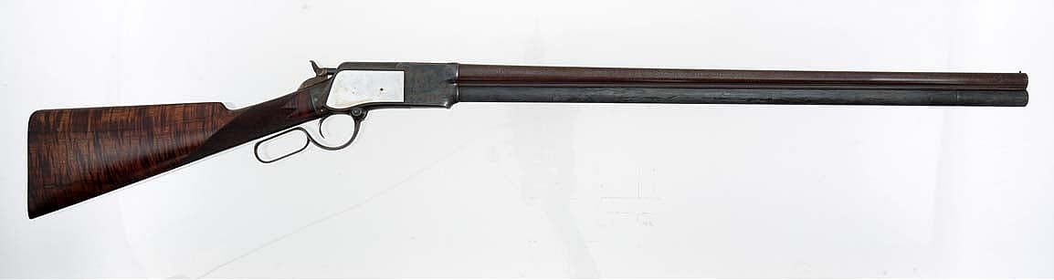 Lever action shotgun, New Haven Arms Company. Designed by Oliver Winchester, ca. 1866. 1988.8.161