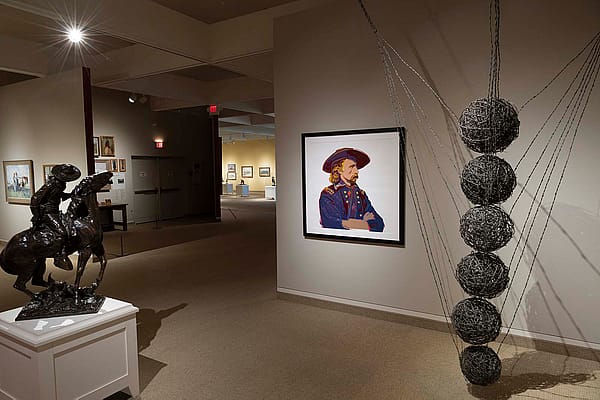 Andy Warhol, "General Custer" in Whitney Western Art Museum