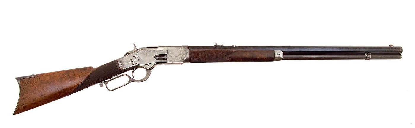 Model 1873 Rifle, 1877. Winchester Repeating Arms Corporation. Gift of Olin Corporation, Winchester Arms Collection. 1988.8.1315
