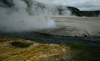 Yellowstone steam